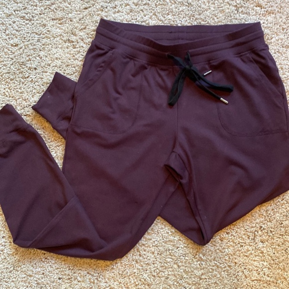 ZYIA plum unwind joggers